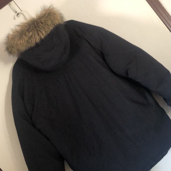 Men’s Sorel parka downfill hooded coyote fur arctic parka  jacket coat - Picture 3 of 12